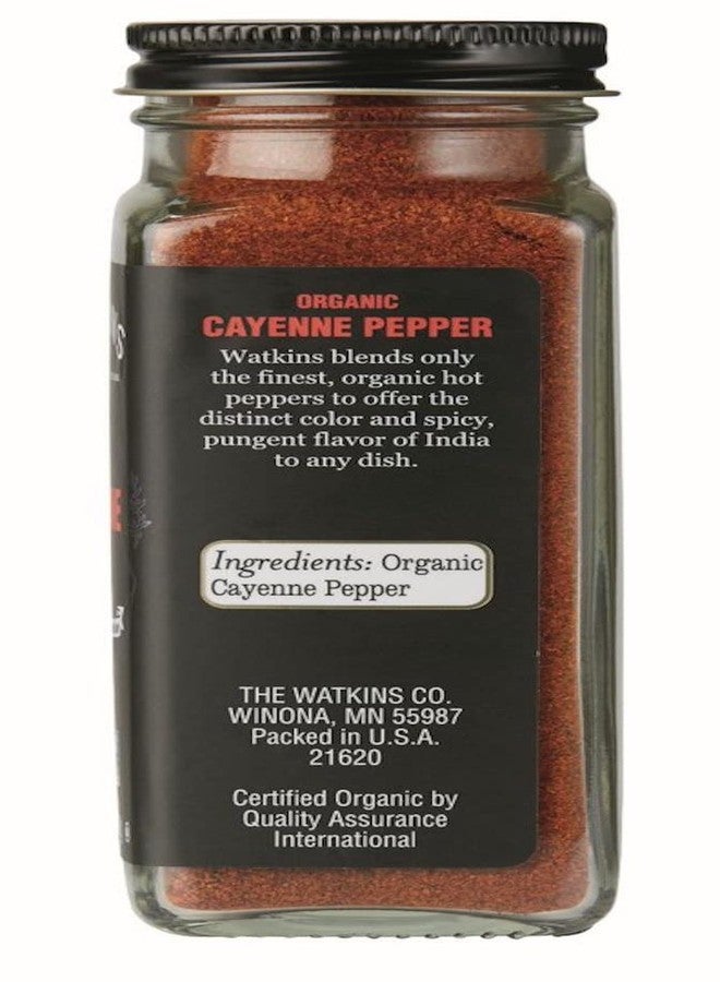Watkins Gourmet Organic Spice Jar, Cayenne Pepper, 2.4 oz - Image 2