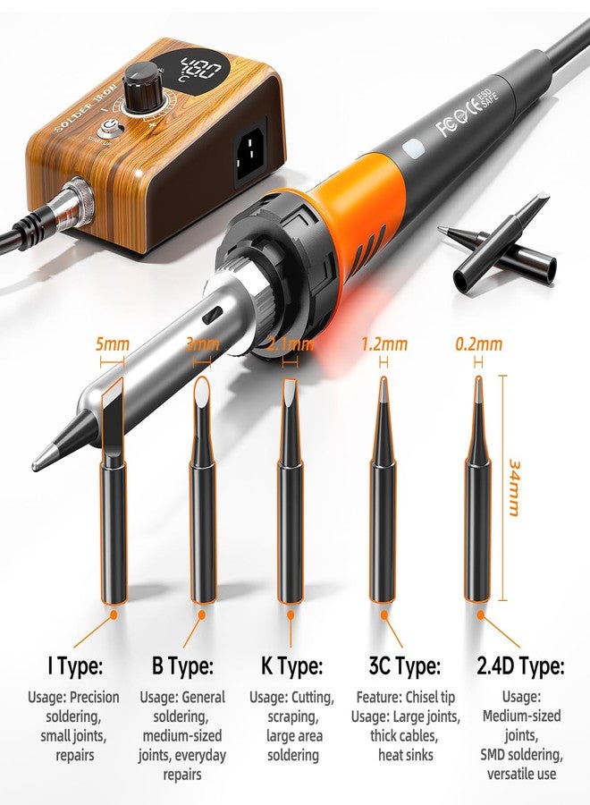 MEAKEST Digital display welding table, temperature adjustment knob - Image 5
