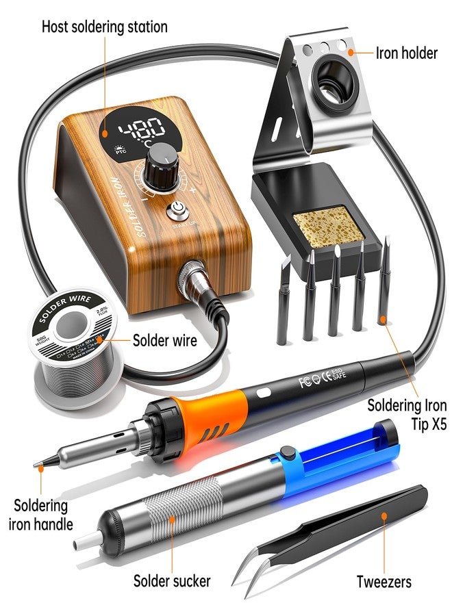 MEAKEST Digital display welding table, temperature adjustment knob - Image 4
