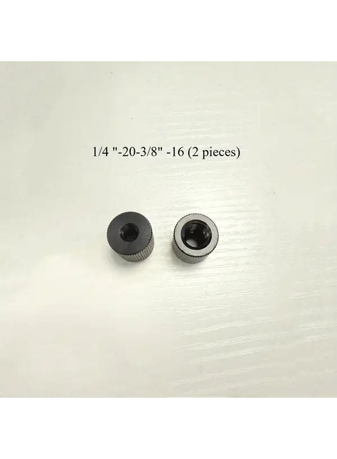 1 4 20 إلى 3 8 16 محول حامل الكاميرا مسامير تحويل قطعتان - Image 1