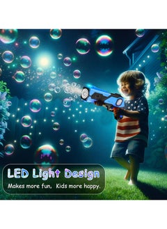Toy Box Space Bubble Gun Bubble Machine Automatic Bubble Toys Outdoor Games Garden Parties And Gift For Children  - Image 4