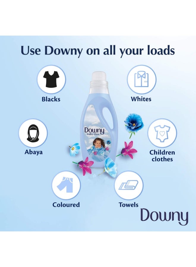 Downy Downy Valley Dew Scent Fabric Softener, 3 Liters - Long-Lasting Freshness & Softness for Laundry - Image 4