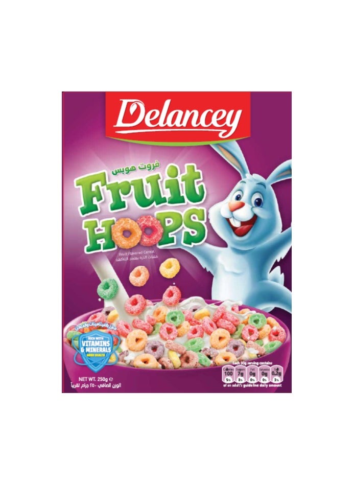 Delancey Fruit Hoops 250 gm Delancey  - Image 2