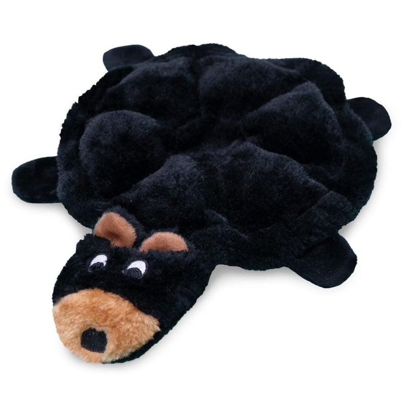 ZippyPaws Squeakie Crawler No Stuffing Dog Toy to Keep Them Busy for Small Medium Large Dogs Squeaky Pet Toy for Boredom Unstuffed Chew Toy Soft Plush Puppy Products Bubba The Bear 12 - Image 2