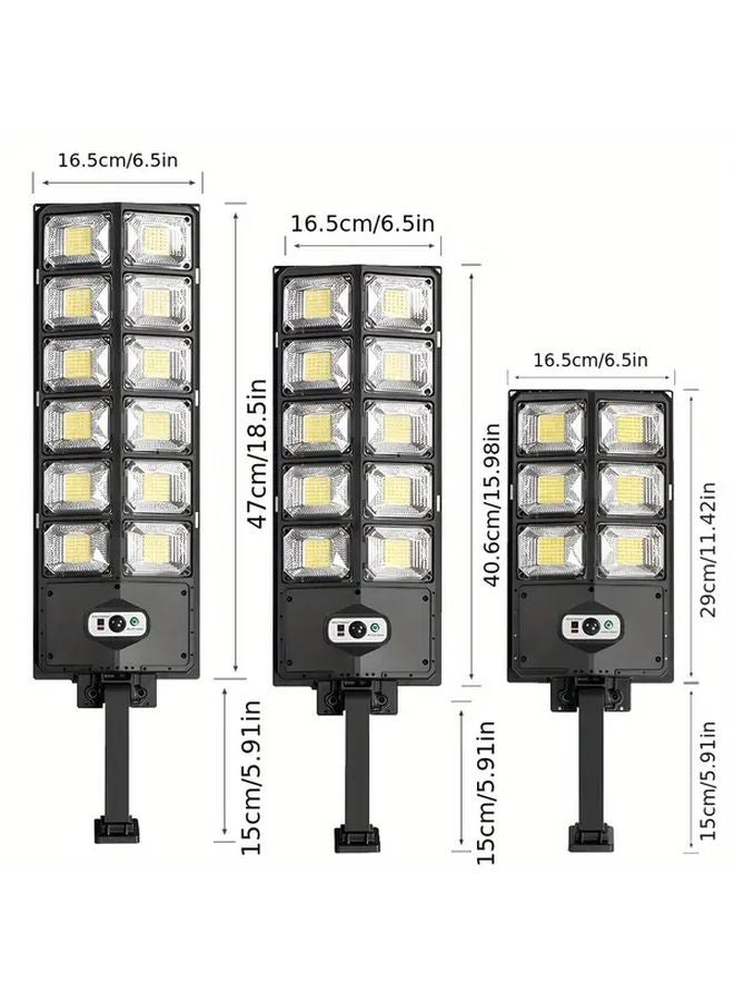 الترومبيت 1 أضواء شمسية خارجية 504 لمبة LED فائقة السطوع مع مستشعر حركة 3 أوضاع وريموت تحكم IP44 - Image 4