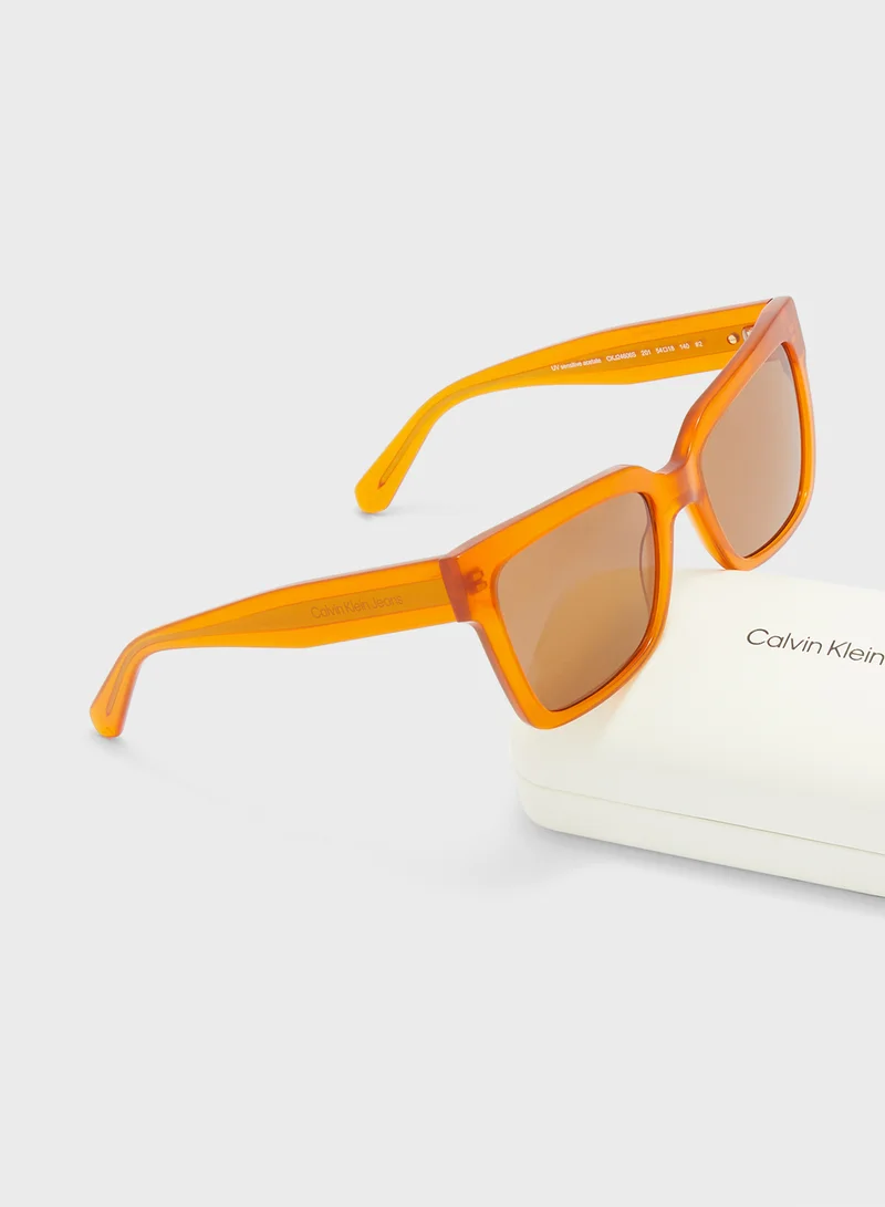 Calvin Klein Jeans Modified Rectangle Sunglasses