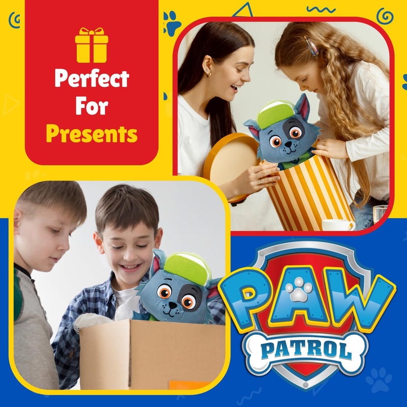 Ty Rocky Paw Patrol Soft Plush Toy for Kids, Cuddly Teddy Collectible Stuffed Toy, Beanie Babies Series, Regular - Image 4
