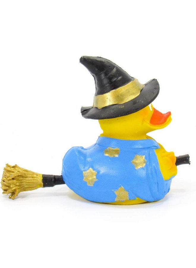 Lanco Witch Halloween Rubber Duck Bath Toy | All Natural, Organic, Eco Friendly, Squeaker | Imported from Barcelona, Spain - Image 5