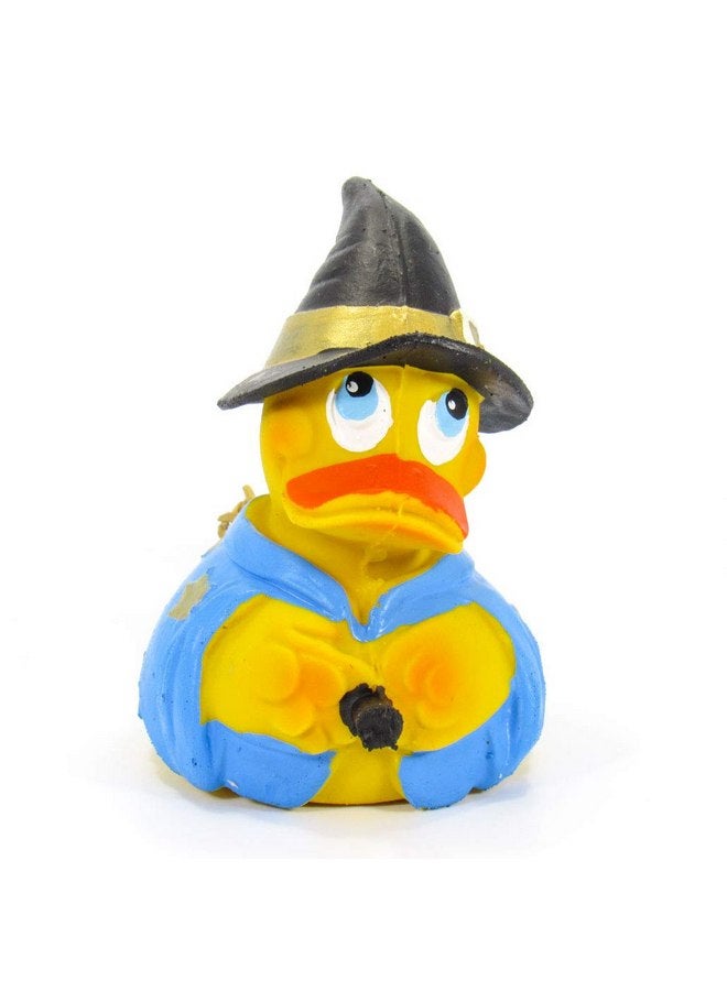 Lanco Witch Halloween Rubber Duck Bath Toy | All Natural, Organic, Eco Friendly, Squeaker | Imported from Barcelona, Spain - Image 2