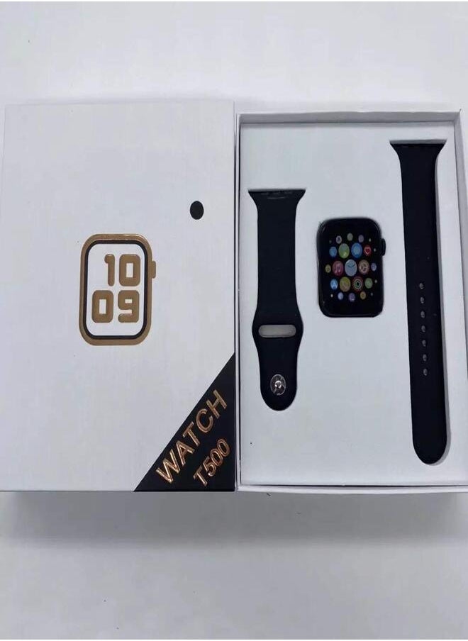 T500 - T500 40mm Square Dial Multi-Function Smartwatch - Image 1