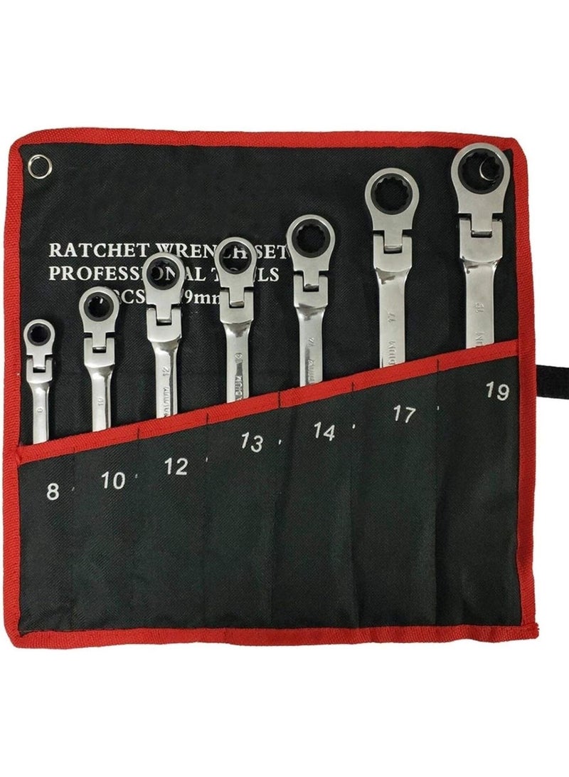 GGOOT Hardware Tool Keys Set Multitool Wrench Ratchet Spanners Hand Tools Wrench Set Universal Car Wrench Car Repair Tools (Color : Wrench Socket)  - Image 3