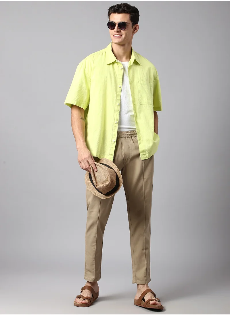 Hubberholme Khaki Pants For Men