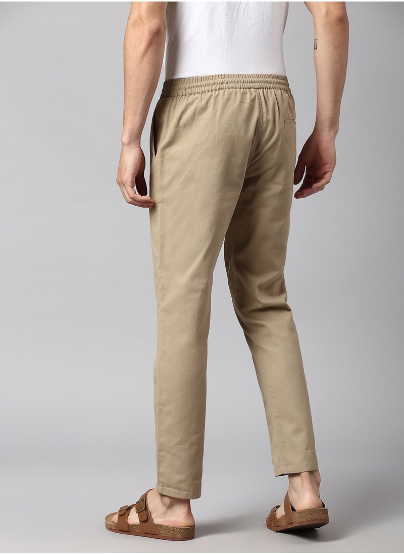 Hubberholme Khaki Pants For Men  - Image 4