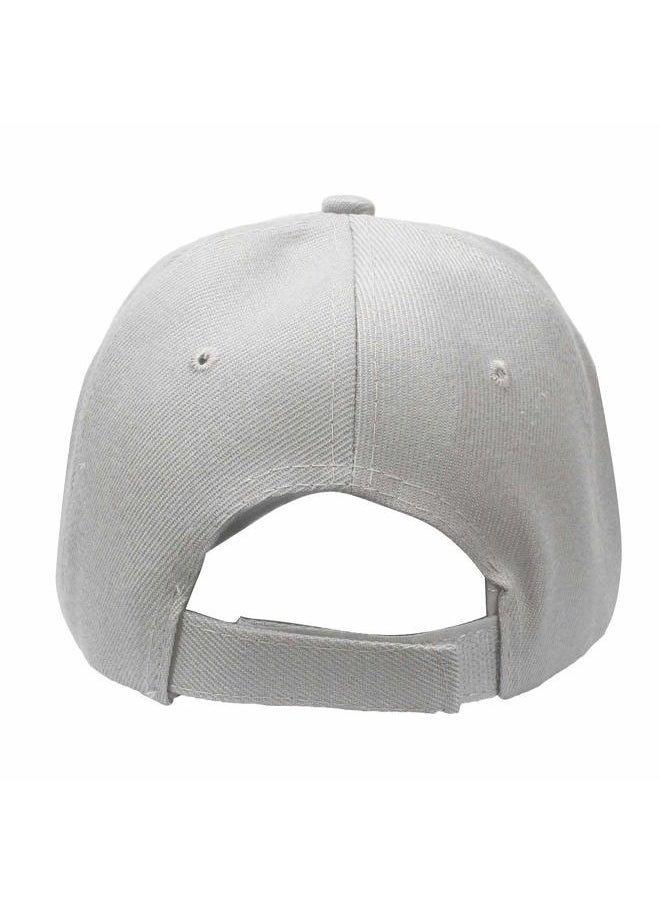 Falari Baseball Cap Adjustable Size for Running Workouts and Outdoor Activities All Seasons (1pc Light Grey)  - Image 3