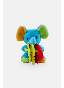 Happy People Elephant Soft Toy with Teething Key 12 cm  - Image 2