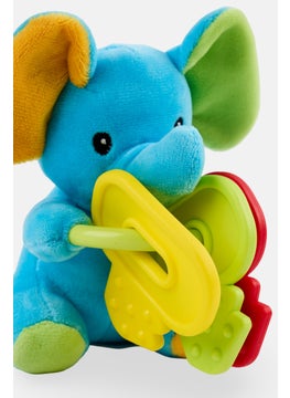 Happy People Elephant Soft Toy with Teething Key 12 cm  - Image 5