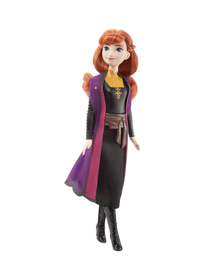 Disney FROZEN Disney Frozen Fashion Dolls Core  Anna 2 Travel Look  - Image 1