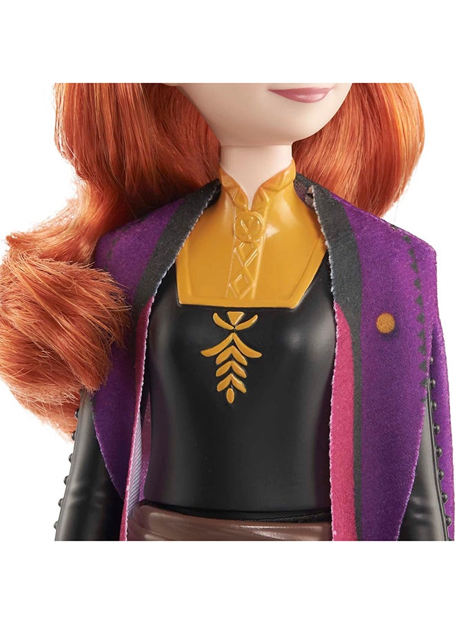 Disney FROZEN Disney Frozen Fashion Dolls Core  Anna 2 Travel Look  - Image 2