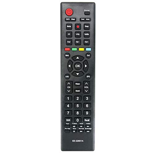 Beyution New ER-22601A ER22601A Remote Control Compatible with Hisense TV 24D33 24E33 24F33 32D33 32D36 32D50 40D50 40D50P 50D36P 16A3000 32M2160 32D60TSP 40D60TSP 40K220PW 40M2160P H40M2100C LHD24D33EU - Image 1