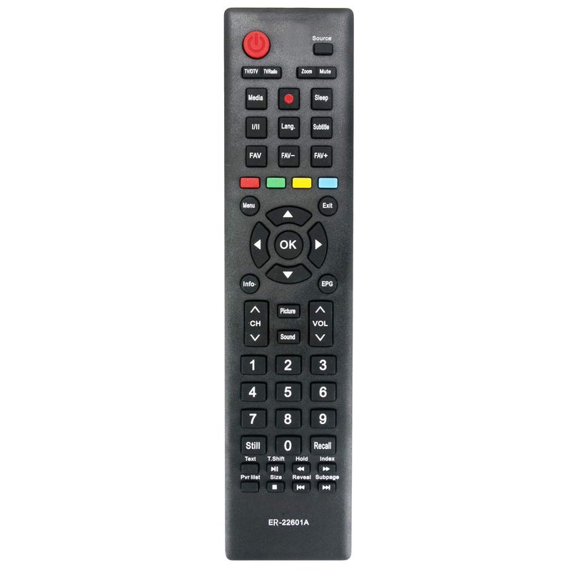 Beyution New ER-22601A ER22601A Remote Control Compatible with Hisense TV 24D33 24E33 24F33 32D33 32D36 32D50 40D50 40D50P 50D36P 16A3000 32M2160 32D60TSP 40D60TSP 40K220PW 40M2160P H40M2100C LHD24D33EU - Image 5