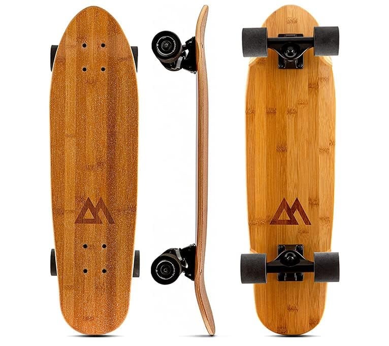 Magneto Complete Skateboard | 27.5" x 7.5" | 6-Layer Canadian Maple Double Kick Concave Deck | Skateboard Cruiser Skateboard for Kids, Boys, Girls, Beginners, Teens & Adults - Image 2