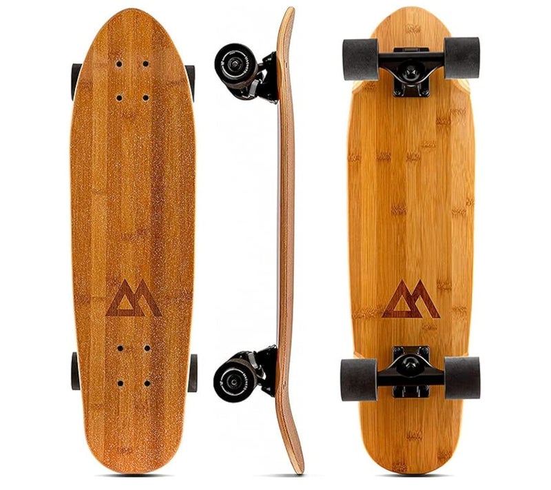 Magneto Complete Skateboard | 27.5" x 7.5" | 6-Layer Canadian Maple Double Kick Concave Deck | Skateboard Cruiser Skateboard for Kids, Boys, Girls, Beginners, Teens & Adults - Image 1