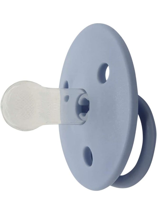 Mininor عبوة من 2 مصاصة دائرية للأطفال، 0 شهور +، أزرق سماء نوردية - Image 3