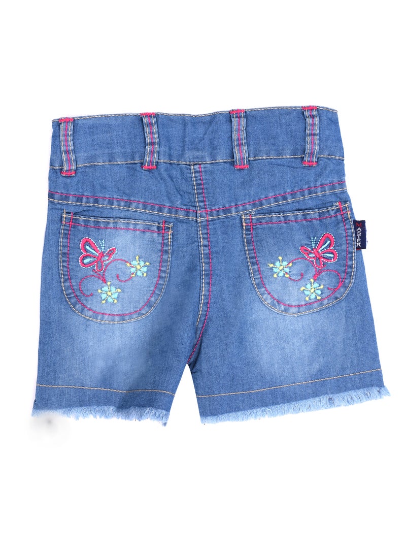 Master Jeans Baby Girls Jeans Shorts  - Image 2