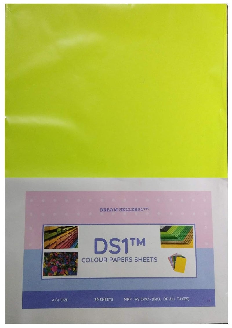 DS1 Pastel Sheets A4 for Art and Craft, Printing, Greeting Card, 10 Colors, 30 Sheets - Image 3