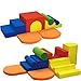 Yaofala 8Piece Colourful Soft Play Set Foam Climbing Blocks for Toddlers Climbing Toys for 1 Year Old Inside Crawling Sliding Foam Baby Climbing Blocks - Image 3
