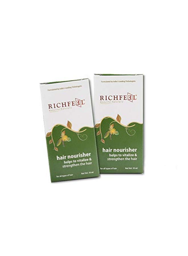 Richfeel Hair Nourisher 10Ml - Pack Of 2 - Image 3