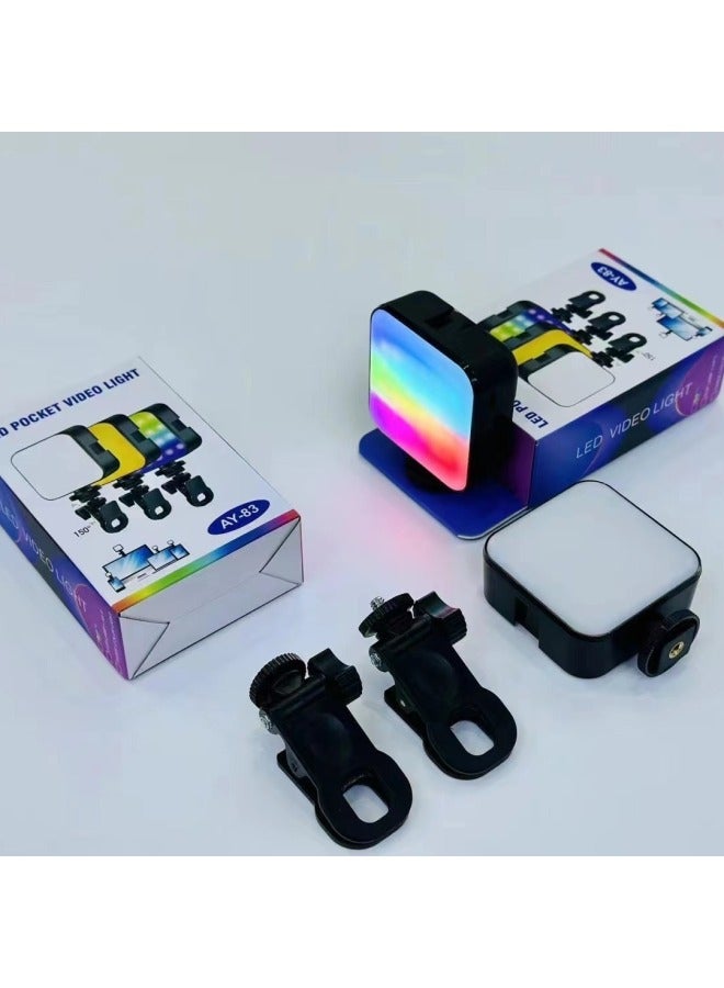High-Quality RGB Flashlight For Photography Video Computer Suitable For Single Reflex Camera Durable LED Light Professional Flashlight-Color:Battery  - Image 3