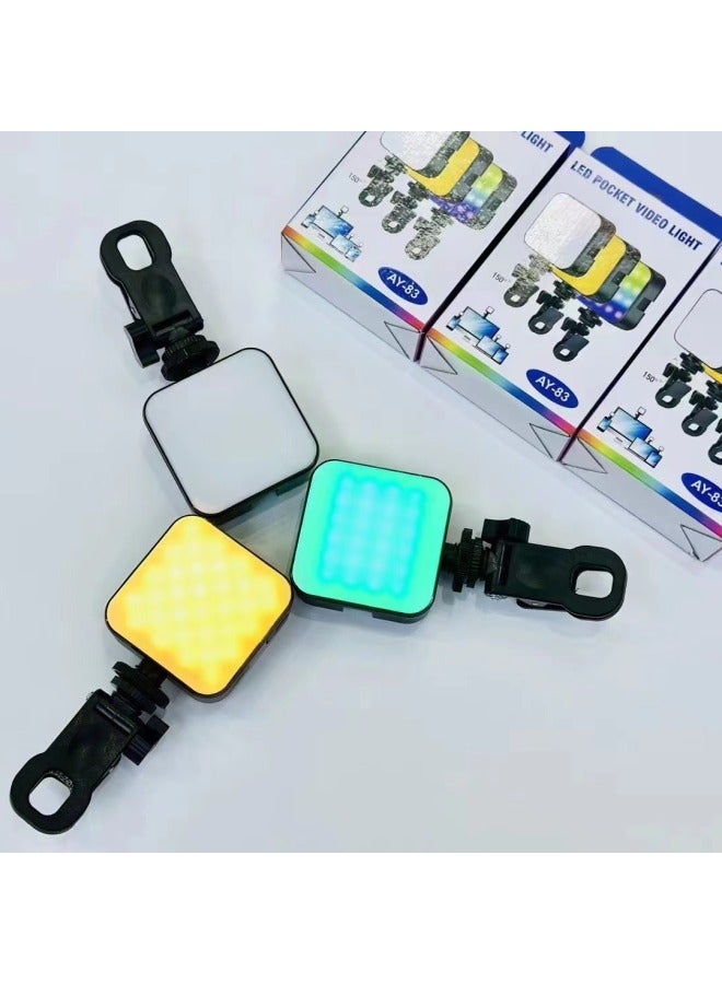 High-Quality RGB Flashlight For Photography Video Computer Suitable For Single Reflex Camera Durable LED Light Professional Flashlight-Color:Battery  - Image 4