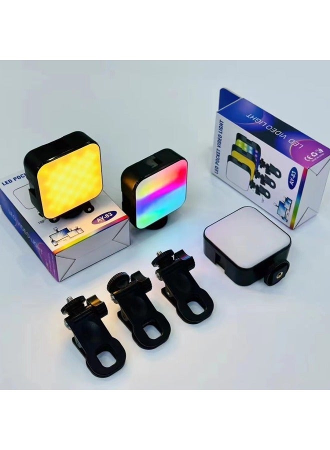 High-Quality RGB Flashlight For Photography Video Computer Suitable For Single Reflex Camera Durable LED Light Professional Flashlight-Color:Battery  - Image 2