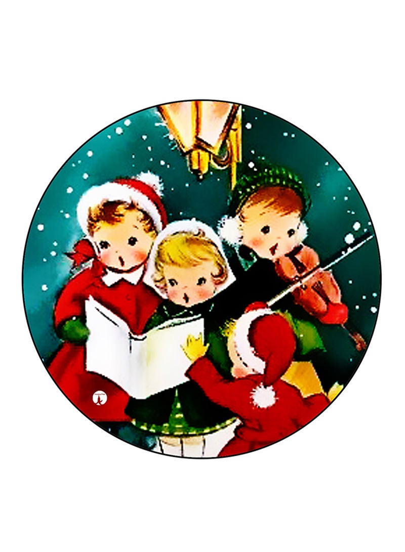 RKN دبوس كبير مطبوع بفن عتيق متعدد الألوان - Image 2