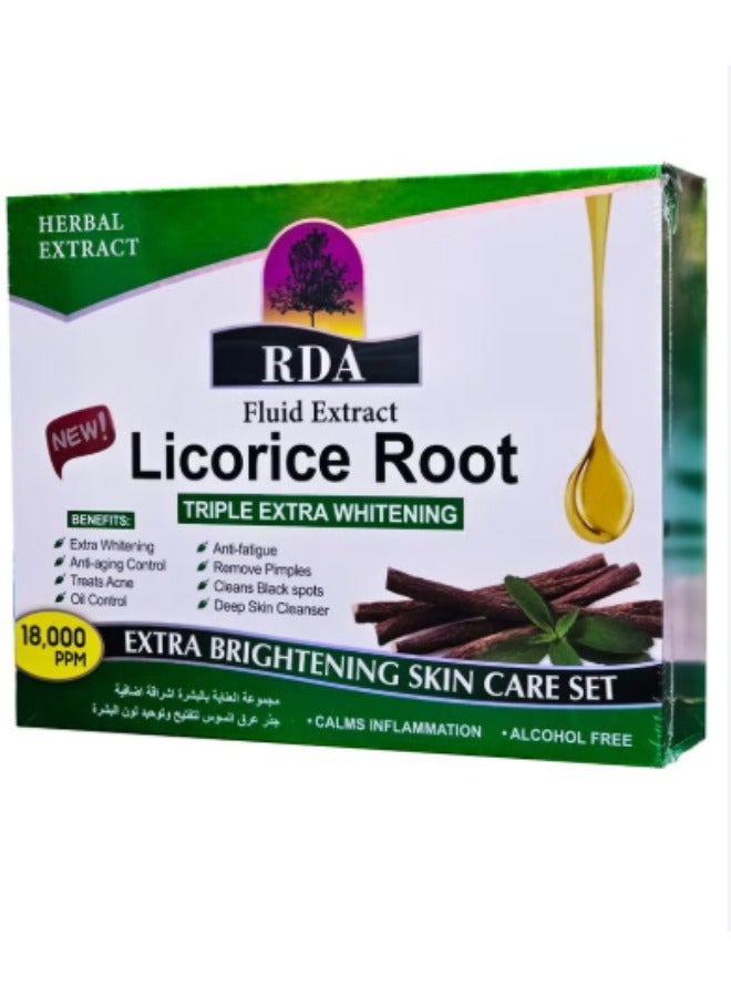 ار دي اي مجموعة جذر عرق السوس من 5 قطع للعناية بالبشرة - Image 1