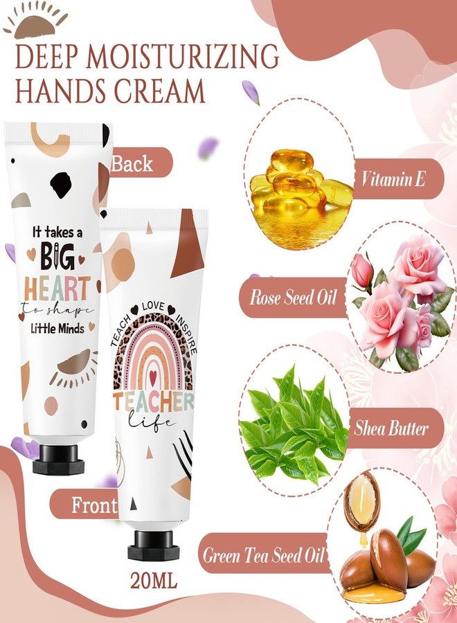 Dimsile 12 Sets Teacher Appreciation Gifts Include Hand Cream Lip Balm Bulk Organza Bags Thank You Tags Graduation Thank You Teacher Gifts for Women Girls Party Favors Holiday - Image 2