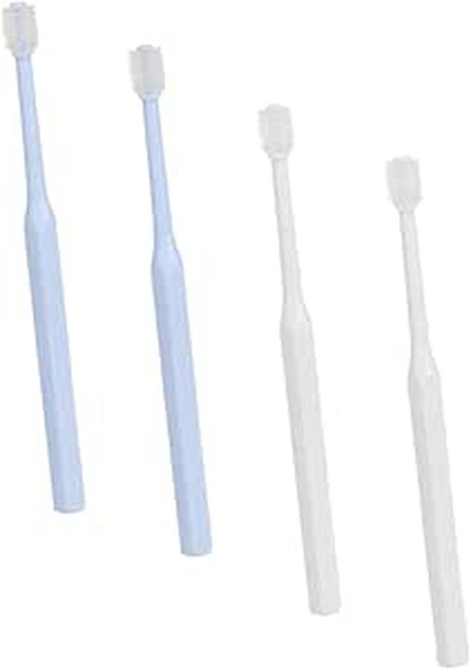 Manual Portable Pet Toothbrush 4 Pack for Cats Dogs Oral Care - Image 1