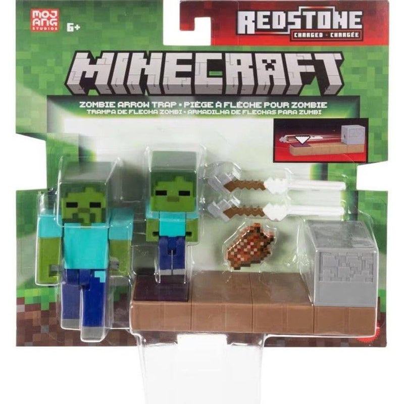 Minecraft Redstone Charged Zombie Arrow Trap Set - Image 1
