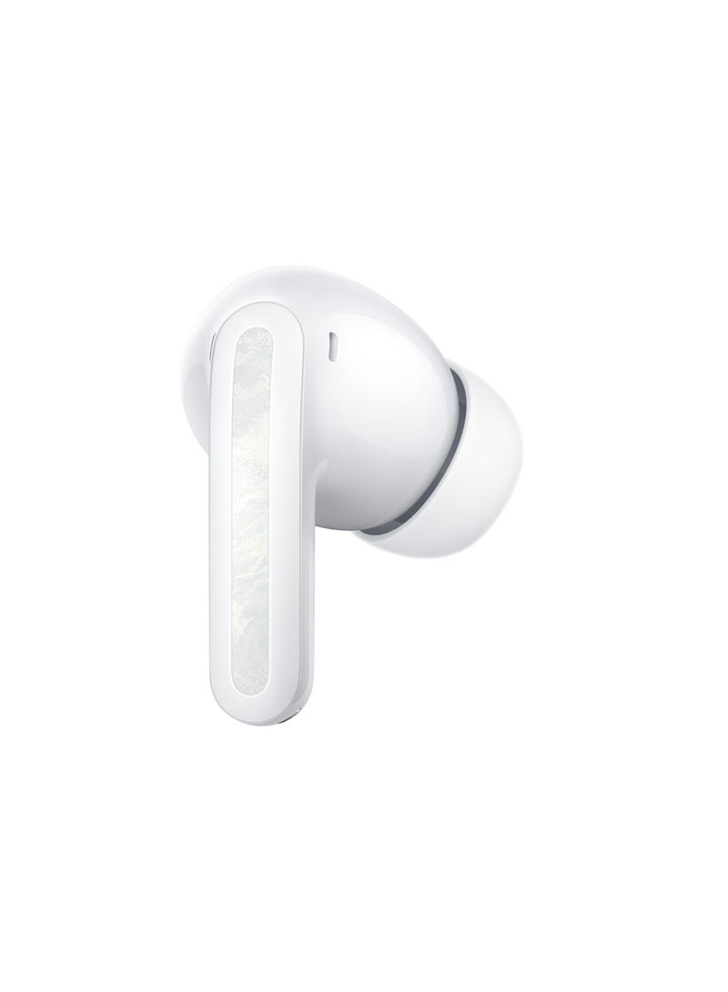 Xiaomi Redmi Buds 5 Pro | 52dB/4kHz High-performance Hybrid ANC | 3MIC + AI Call Noise Reduction | Up To 38 Hours Long Battery Life With Charging Case Moonlight Wihite - Image 4