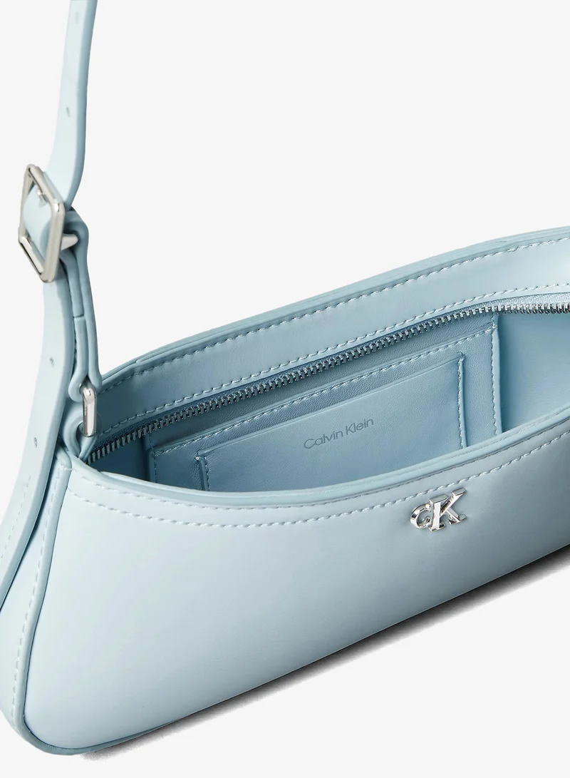 CALVIN KLEIN Monogram Logo Hardware Shoulder Bag for Women | Best Price UAE