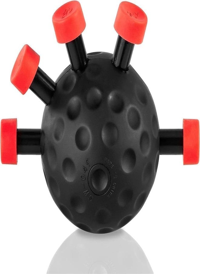 Runmay Finger Strength Trainer Adjustable Hand Ball for Musician Guitar Training Red Sporting Goods Fitness, Running & Yoga Fitness Equipment & Gear Hand Grippers - Image 1
