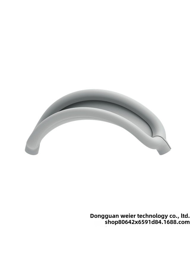 Suitable For Apple AirPods Max Headset Protective Cover Beam Cover Ear Cap Cover Silicone Transparent TPU Case-Color:Inner Shell Gray (bag)-Applicable Models:Suitable For Apple Air Pods Max - Image 4