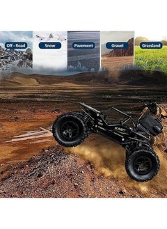 Sky Tech Sky Tech® Rock Crawler Car with Smoke Offroader 2Wd Rc Car High Speed | 5 Functions 1:18 RC Car with Smoke Fog | Styled Climbing Monster Truck | Rechargeable Remote Control Car for Kids (Multi-Color)  - Image 3