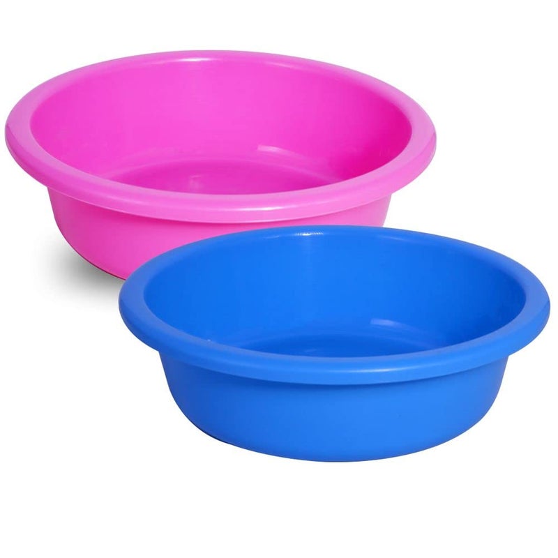 Wonder Homeware Prime Bowl 6 Heavy Quality Bowl Set, 2 pc Bowl Set 4 LTR, Pink Blue Color - Image 1