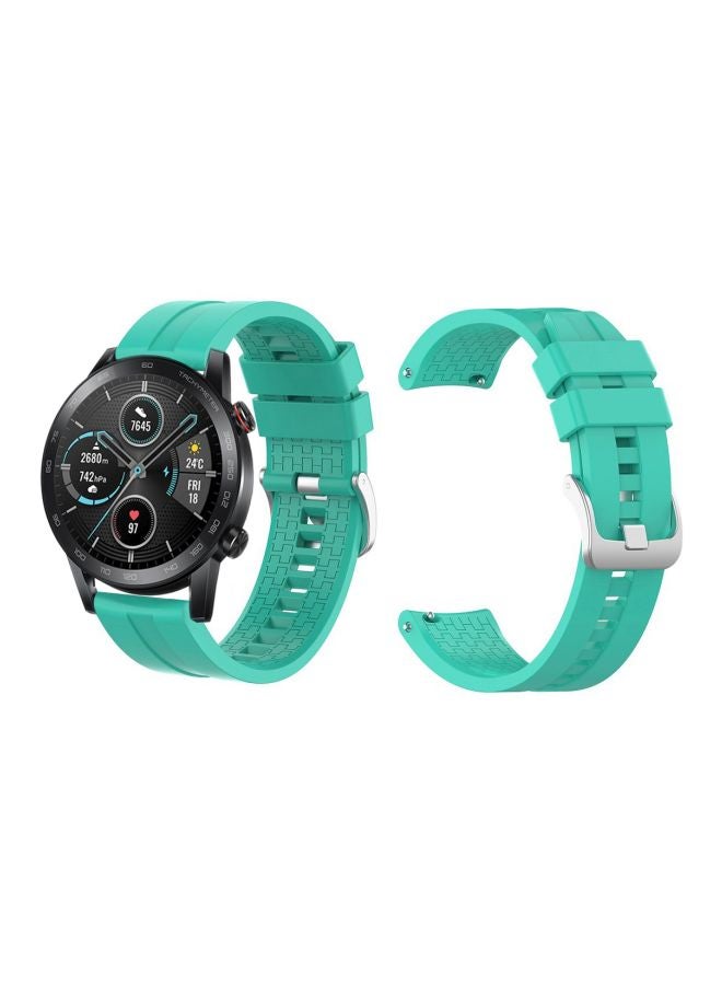 Perfii Replacement Band For Honor MagicWatch 2 46mm Green - Image 2