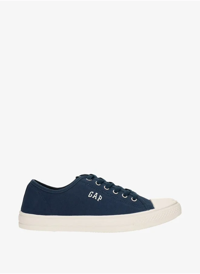 جاب Men's Logo Print Sneakers with Lace-Up Closure