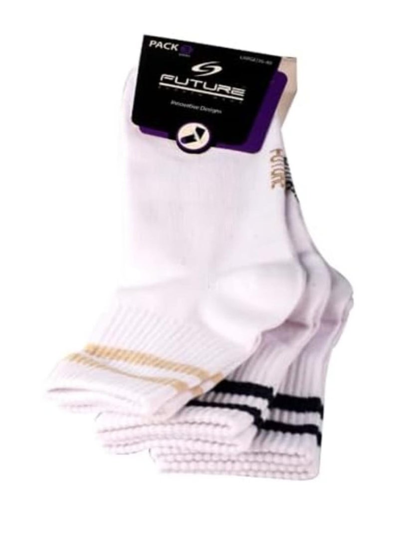 Future Future Socks Short for Women Pack of 3 sizes 36-40  - Image 1