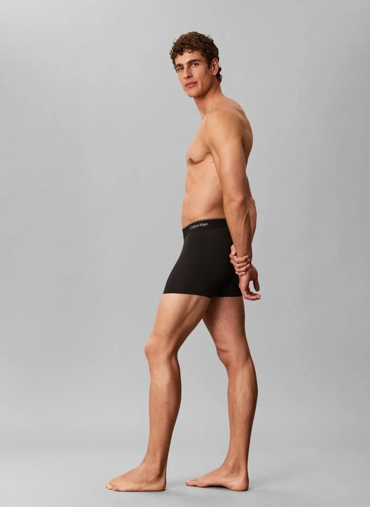 Calvin Klein  5 Pack Relaxed Trunks - Icon Cotton Stretch for Men | Best Price UAE