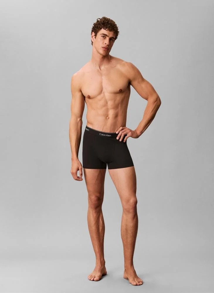 Calvin Klein  5 Pack Relaxed Trunks - Icon Cotton Stretch for Men | Best Price UAE